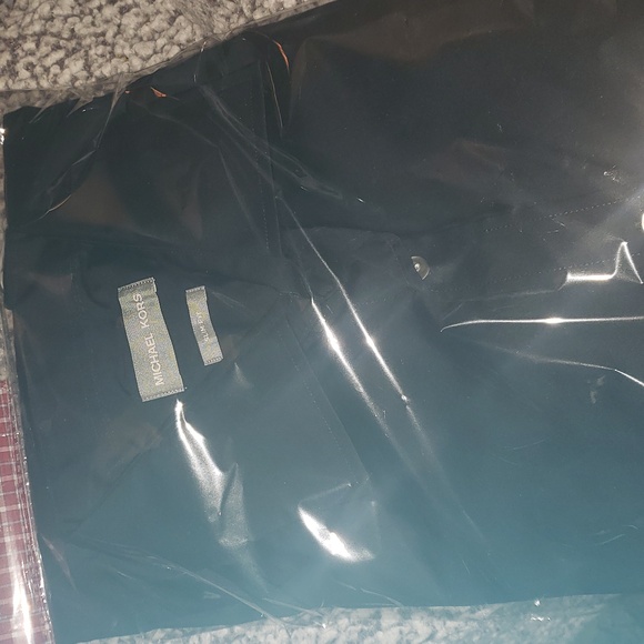 Men's Michael Kors Long Sleeve Dress Shirt Business Suit Wedding Slim Fit - Picture 6 of 8